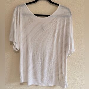 Elegant White Women's Top